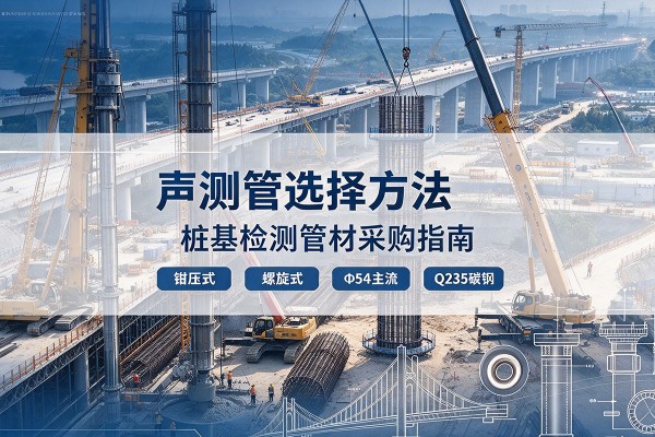 南丹声测管选型标准