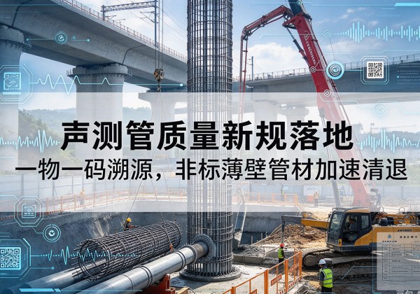 南丹声测管质量新规落地，一物一码溯源，非标薄壁管材加速清退