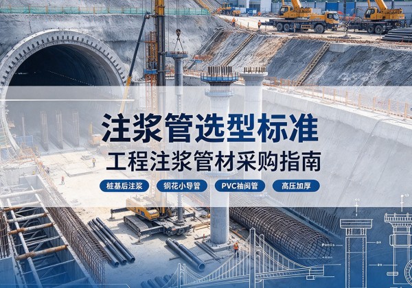 南丹注浆管选型标准